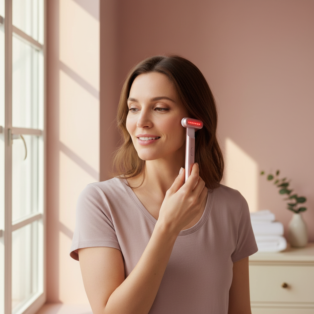 ELEVE Skincare Wand with Red Light Therapy